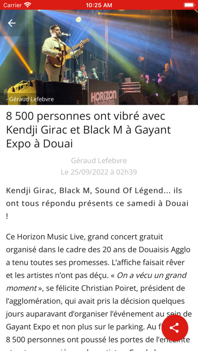 HorizonActu Screenshot