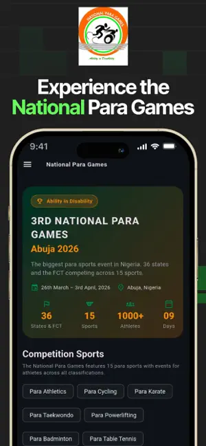 National Para Games screenshot 1