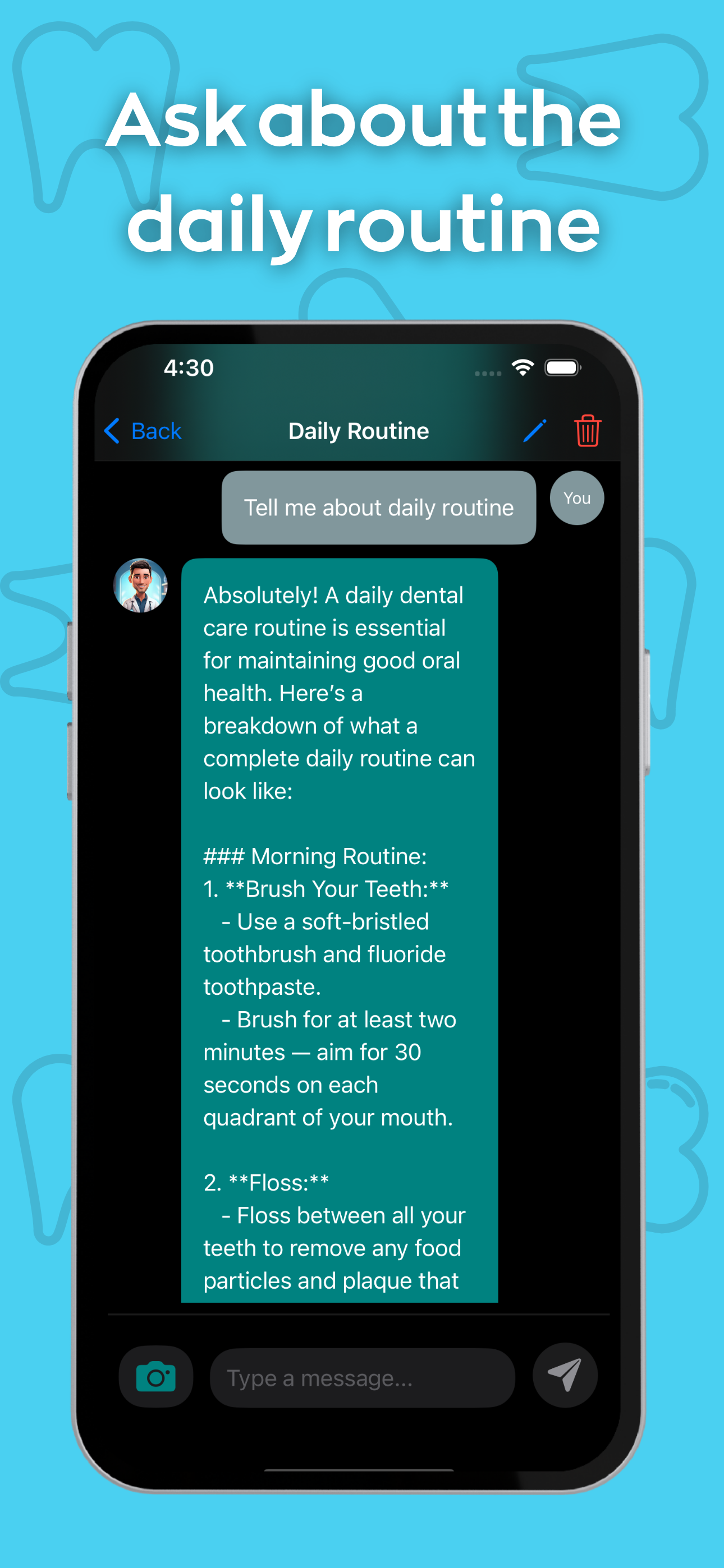 Online Dentist: Oral Health