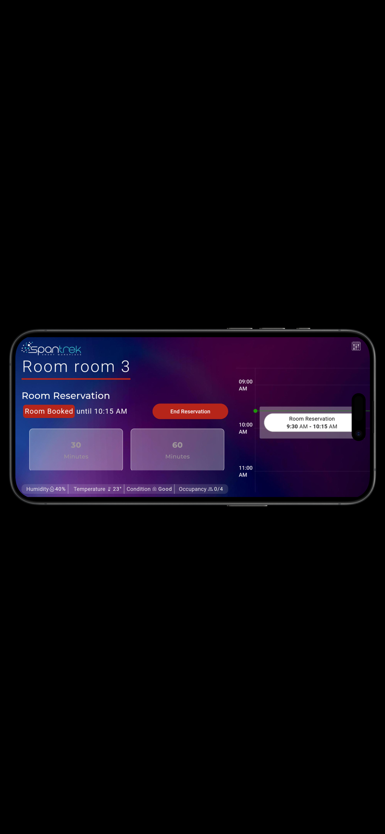 Room Booking Panel