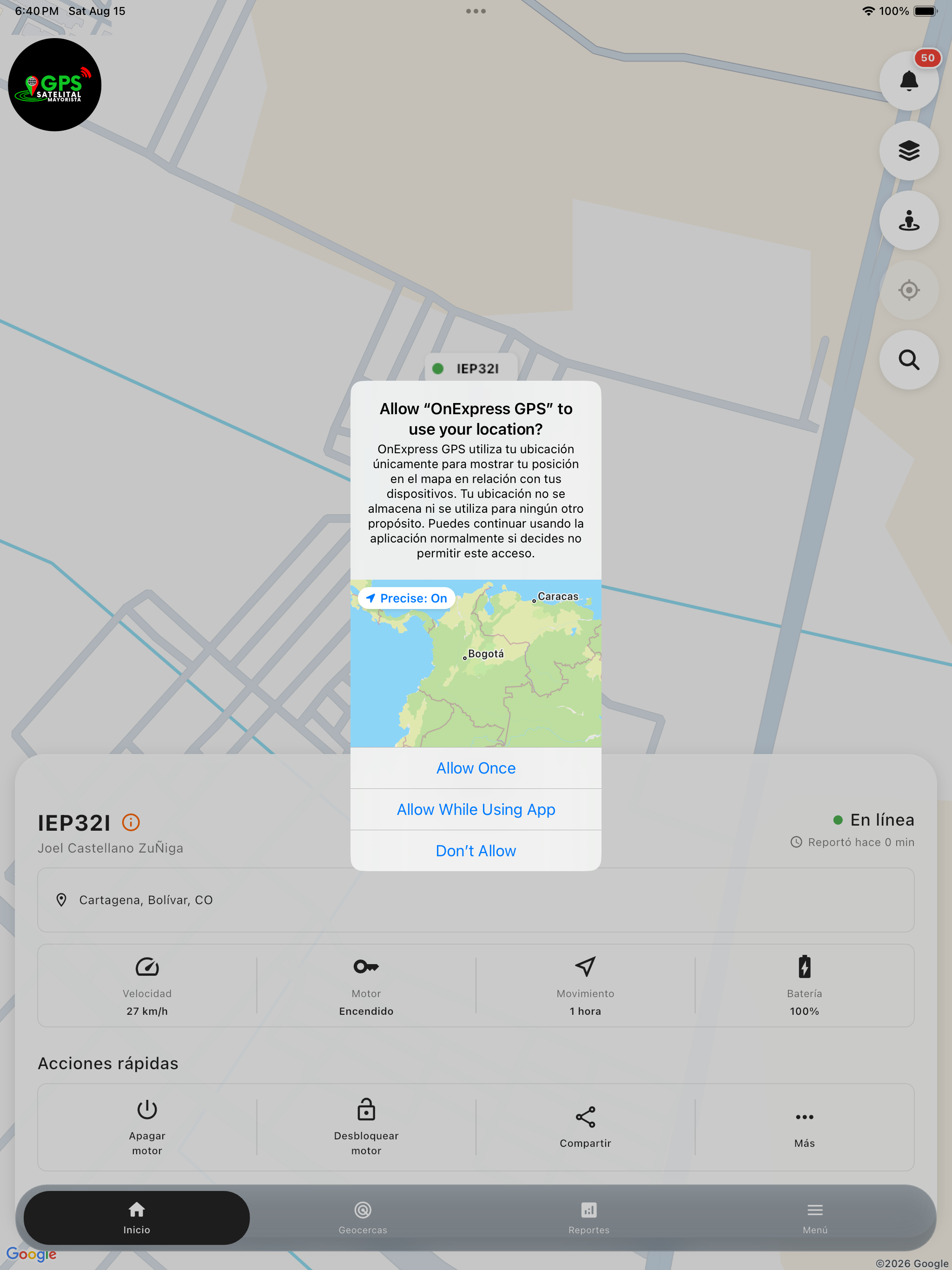 GPS Satelital Mayorista screenshot 7