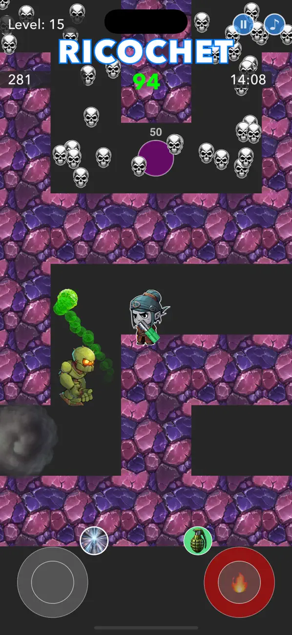 Screenshot #1 pour Ricochet Maze