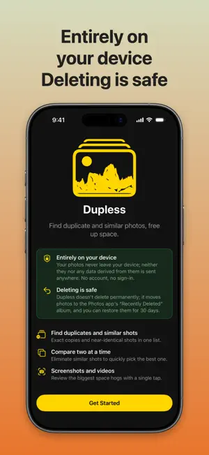 Dupless: Duplicate Photos screenshot 3