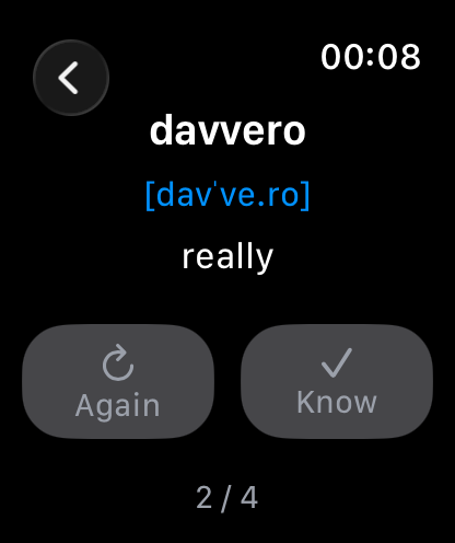 Italian dictionary：learn words