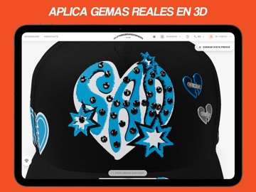 CBOS: Diseño de gorras iPad screenshot 3