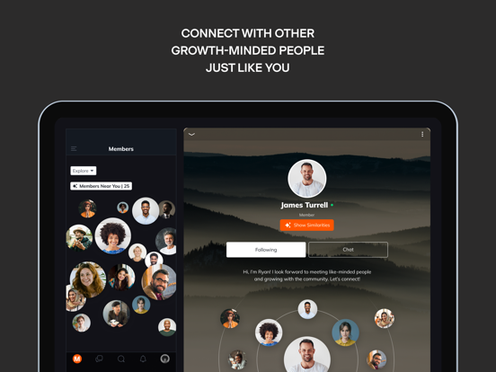 Mark Manson iPad screenshot 2 - Social Networking app