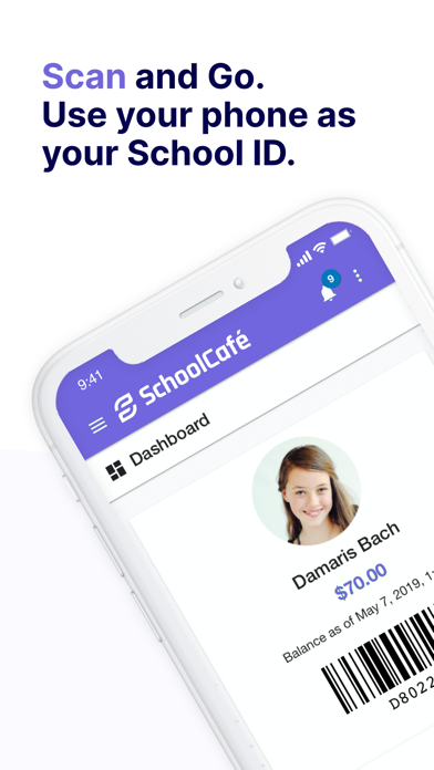 SchoolCafé Family Hub Screenshot