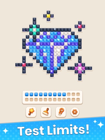 Jewel Relax: Pixel Puzzle iPad screenshot