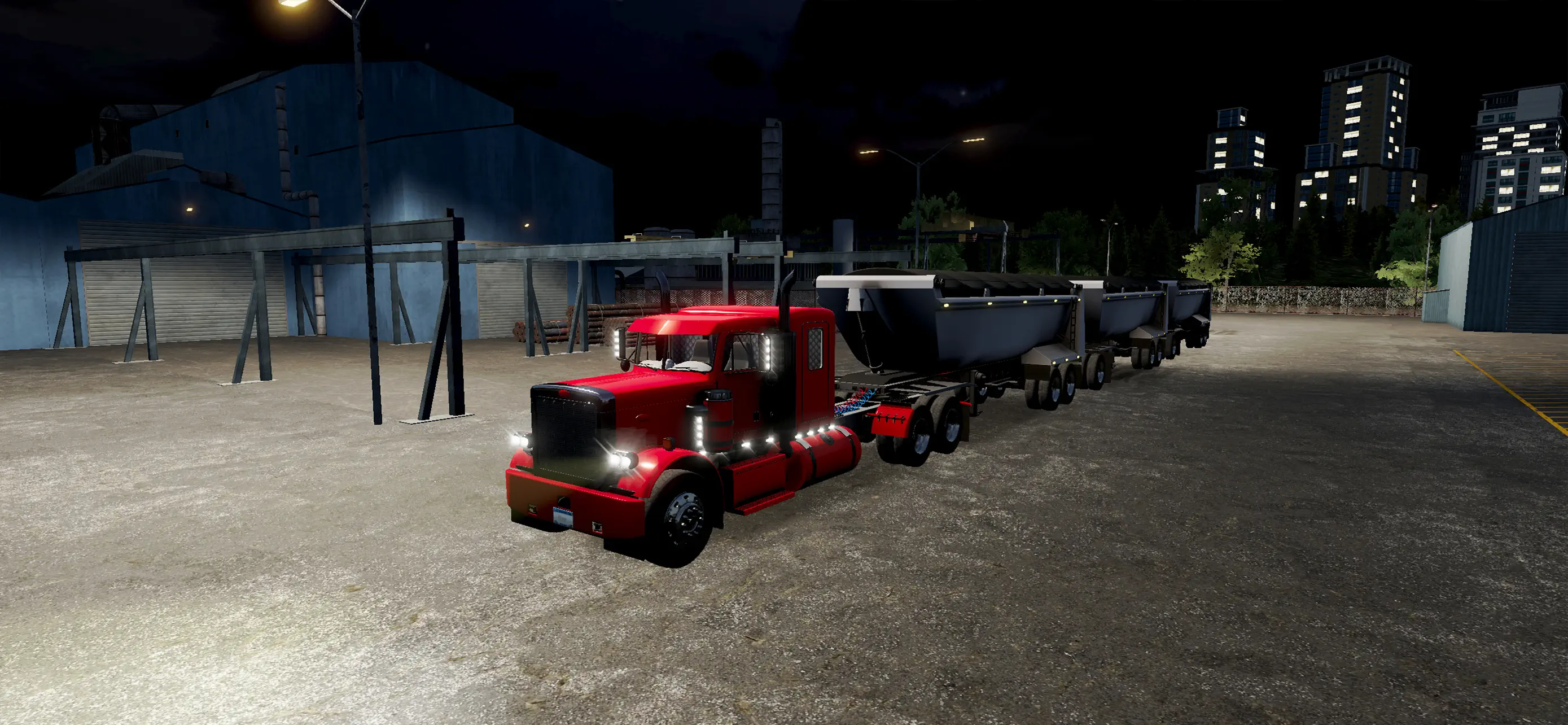 #7. Truck Simulator Big Rigs (iOS) By: Dualcarbon Ltd