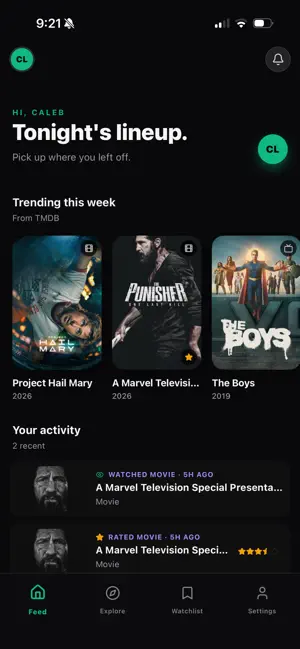 CineIt: TV Show Tracker screenshot 1