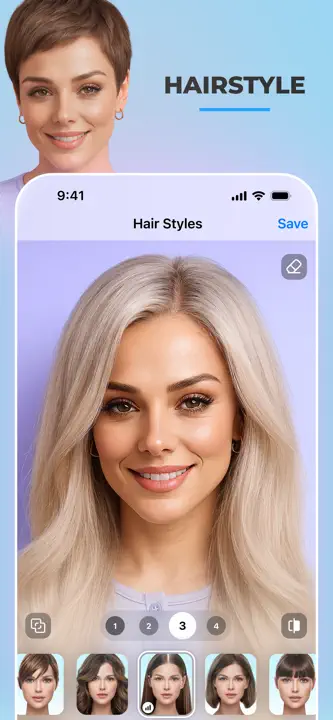 FaceApp : capture d’écran 2 sur 7