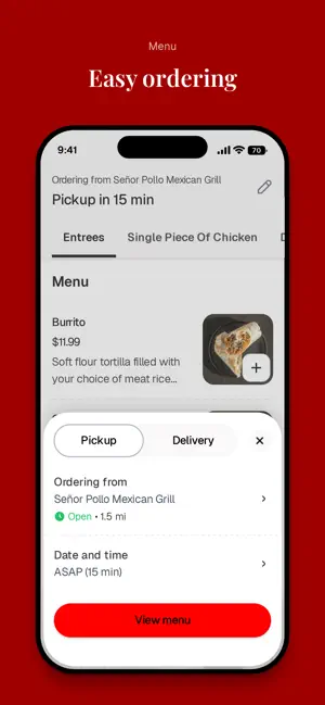 Señor Pollo Mexican Grill screenshot 3