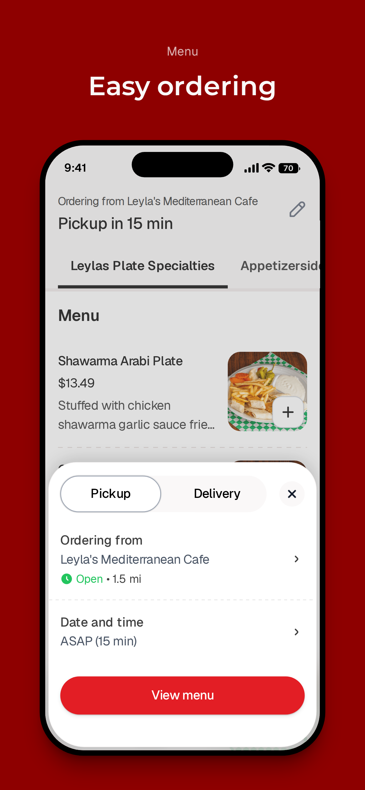 Leyla's Mediterranean Cafe screenshot 3