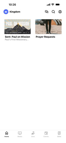 Kingdom Church SC iPhone screenshot