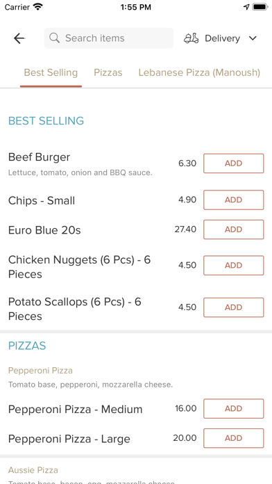 Bernie's Takeaway Screenshot 4 - AppWisp.com Bernie's Takeaway Screenshot 4 - AppWisp.com