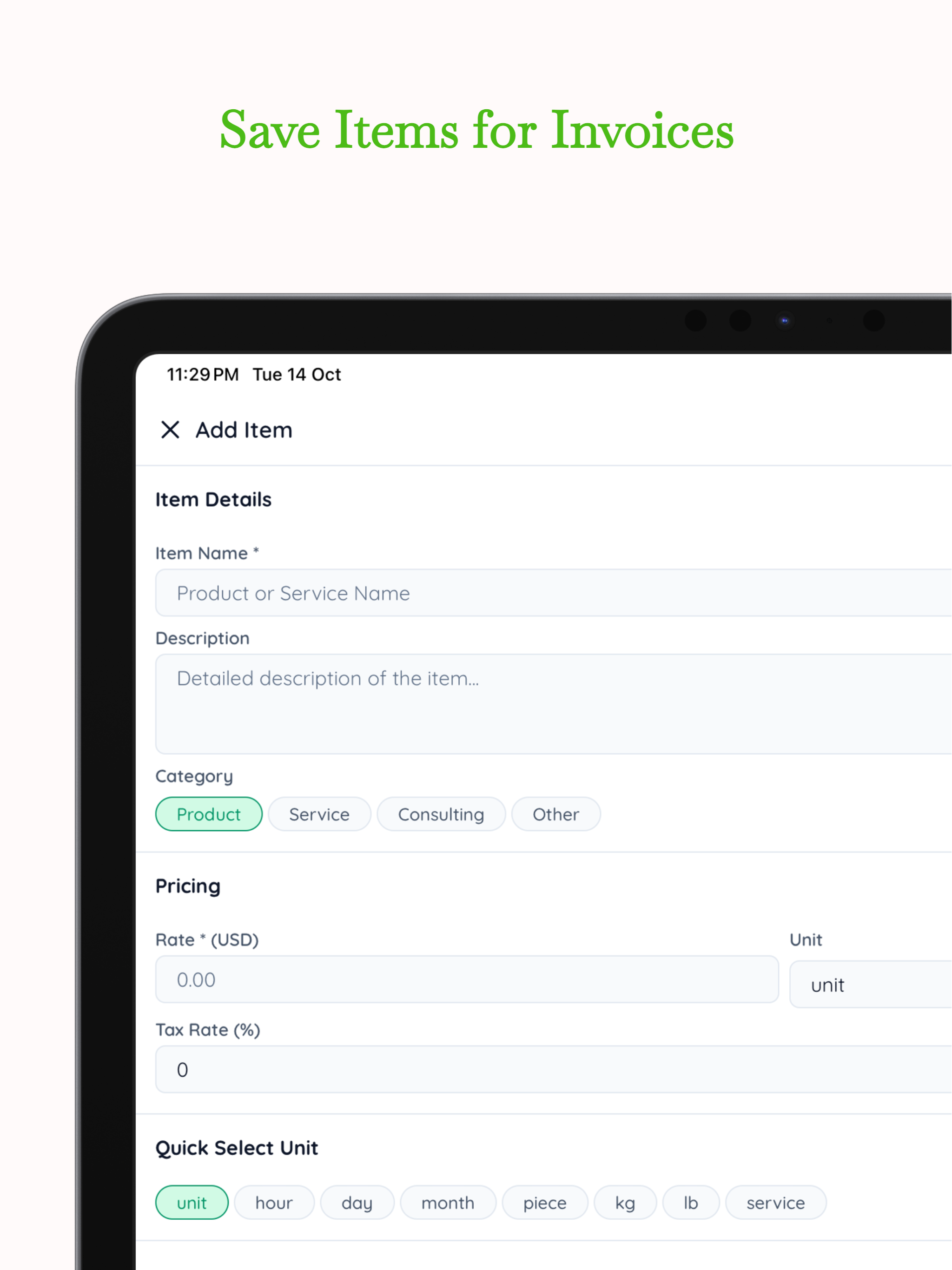 Business Invoice Maker - Quick