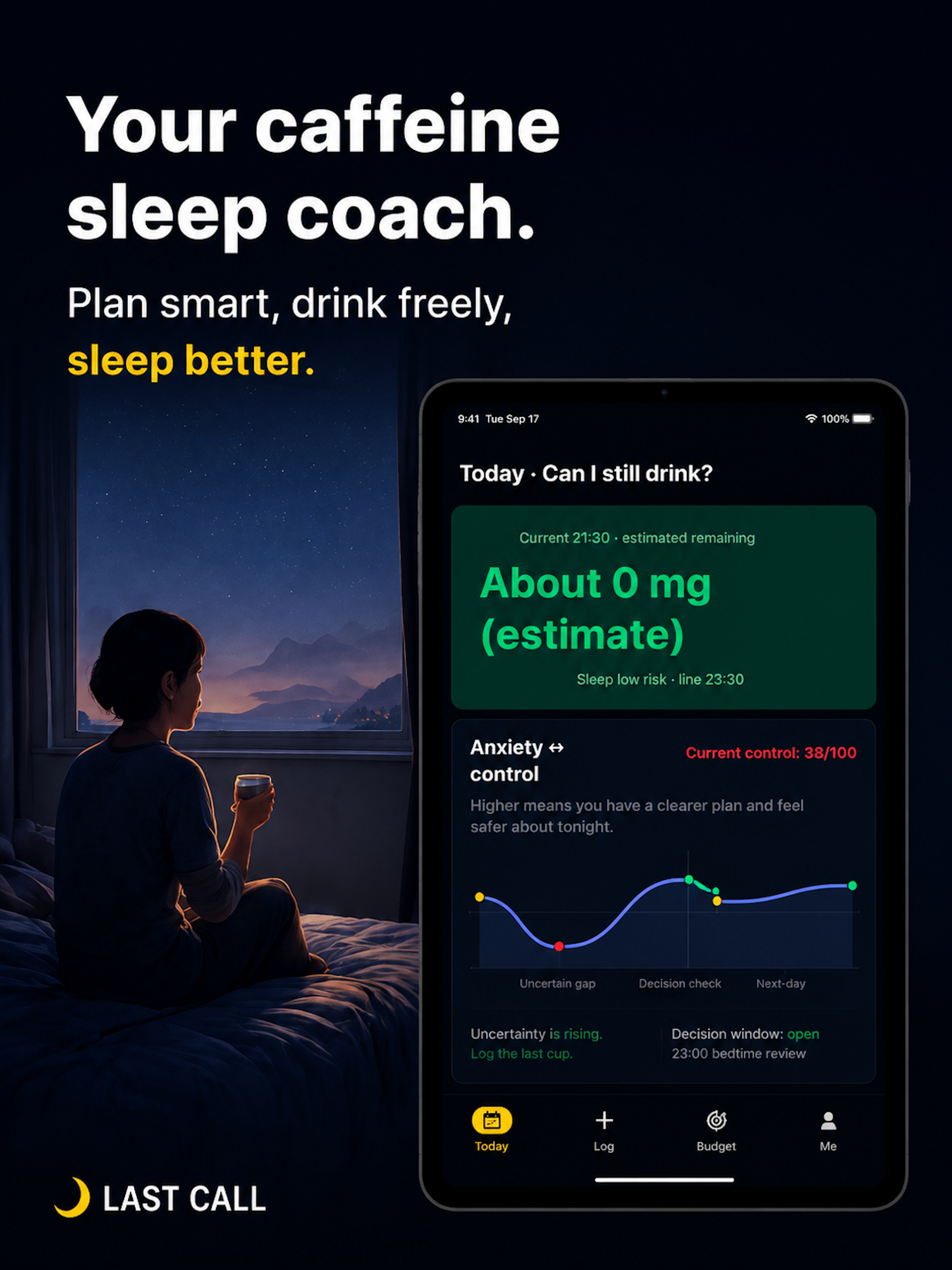 Caffeine Budget: Sleep Buddy screenshot 6