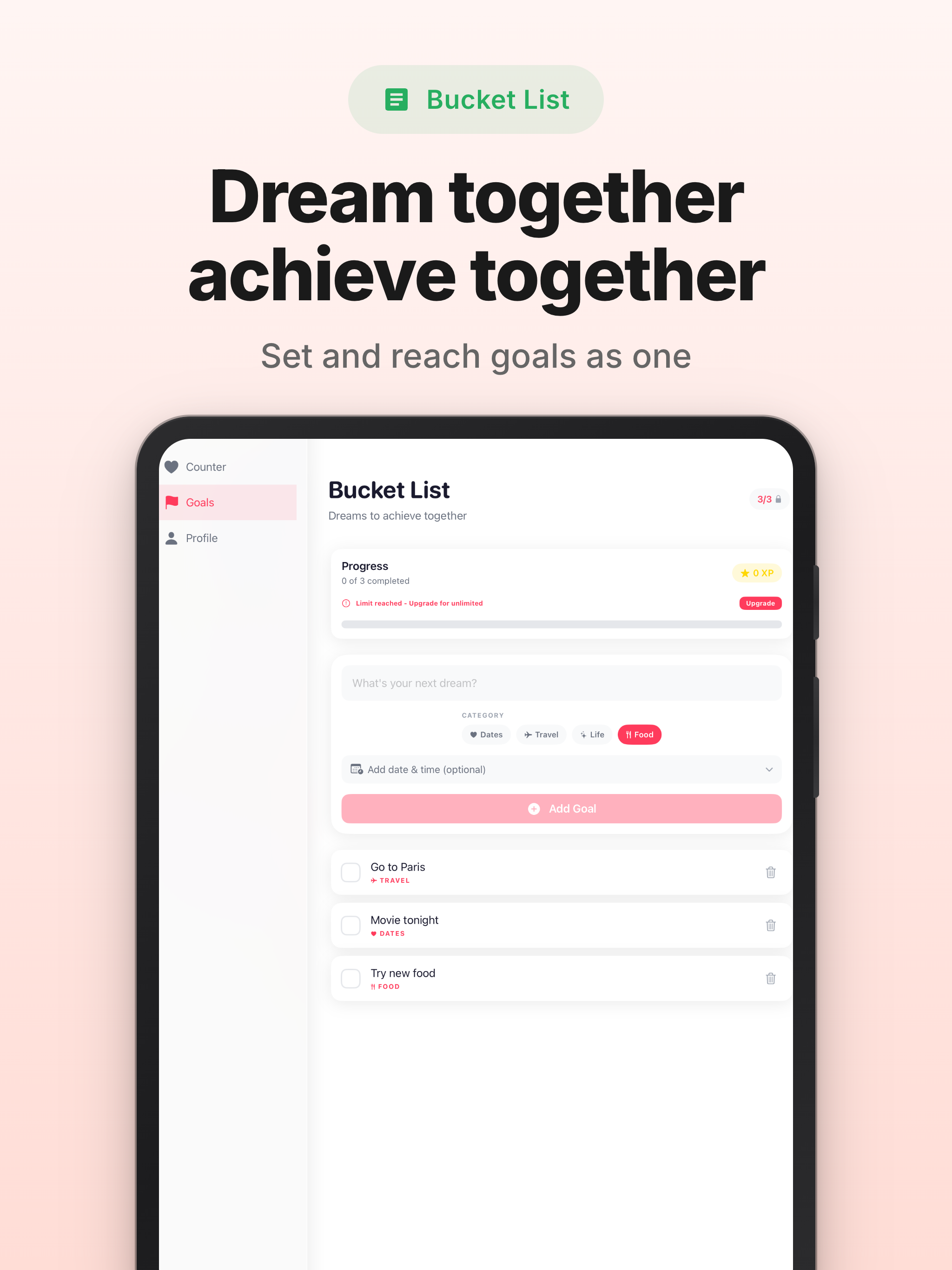 Love Tracker - For Couples