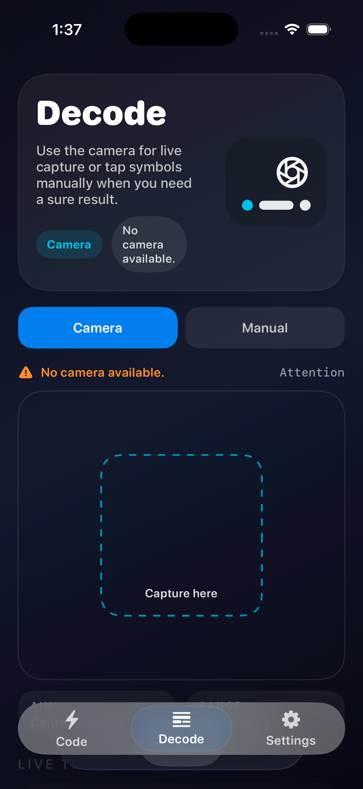 Morse iCoder screenshot 3