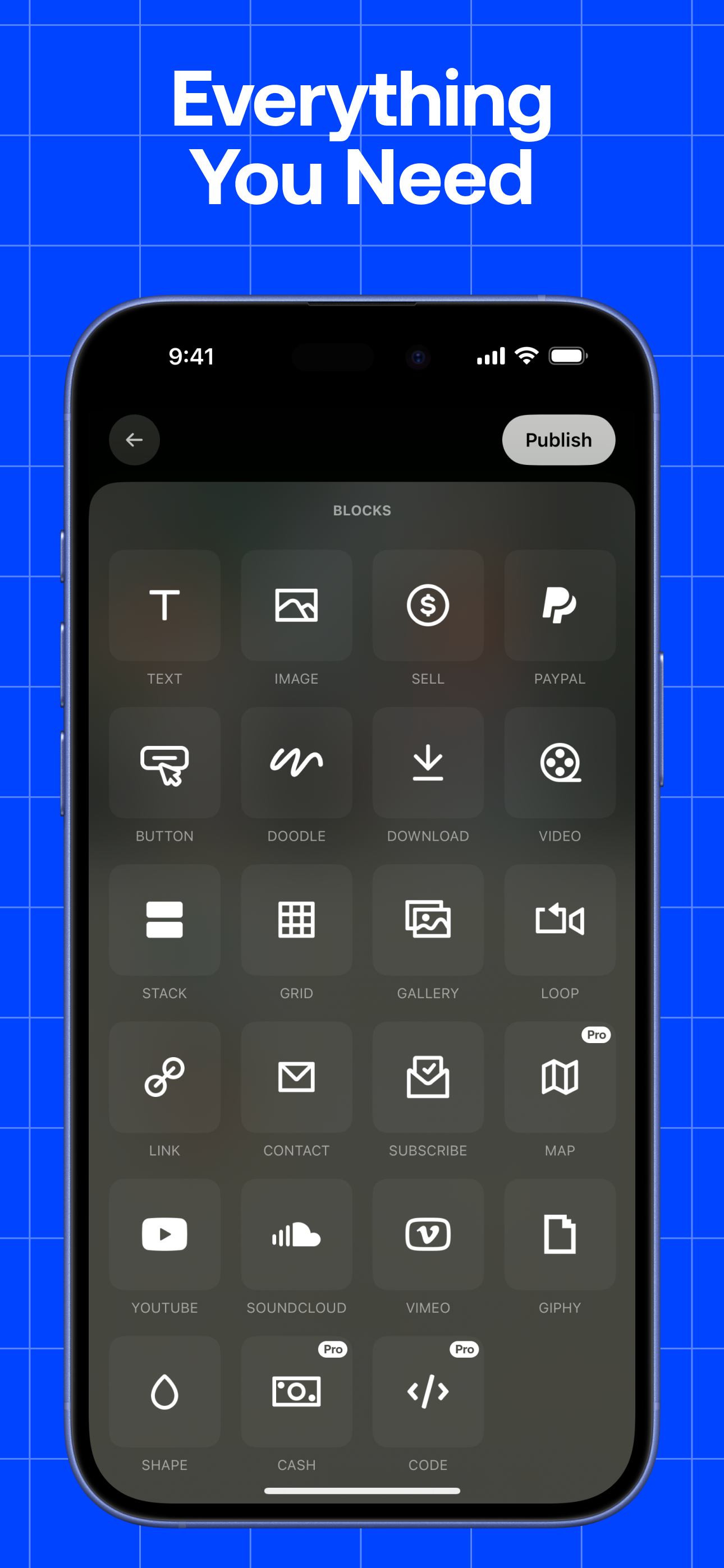Universe Website Builder screenshot 4