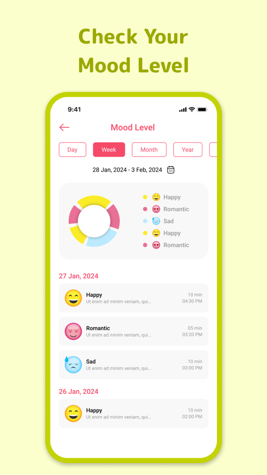 #4. Mood Tracker - Diary, Journal (iOS) بواسطة: Sunil Zalavadiya