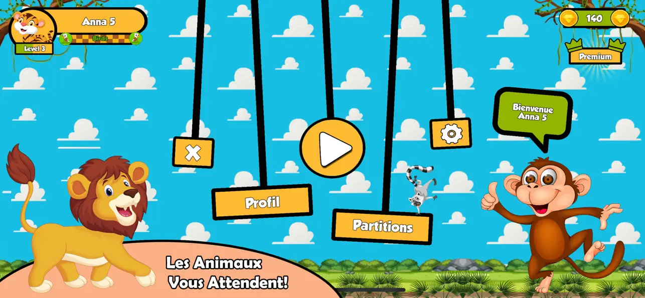 Screenshot #1 pour Jeux Correspondance d'animaux