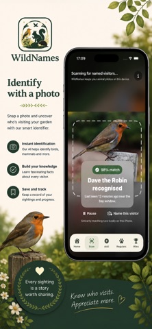 WildNames: Wildlife Journal iPhone screenshot
