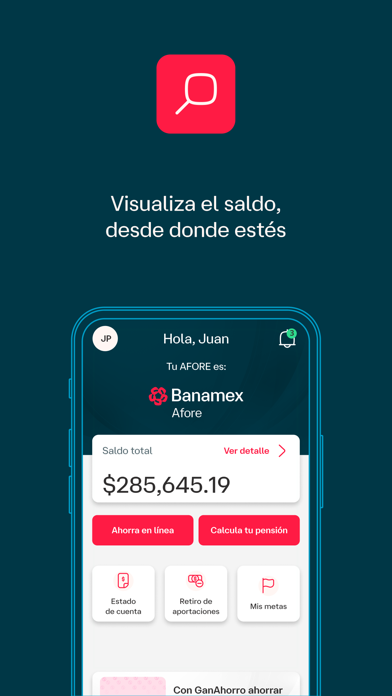 AforeMóvil Banamex screenshot 2