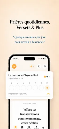 Capture d'écran de Bibleo - Verset Du Jour sur iPhone 2