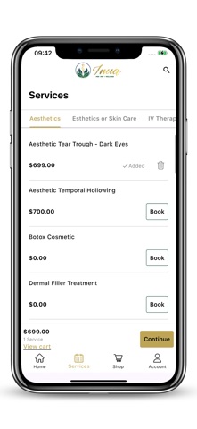 Inua MedSpa screenshot