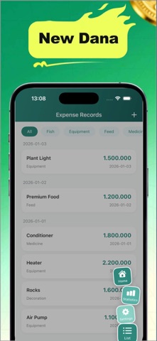 New Dana - Aqua Finance Diary iPhone screenshot 4