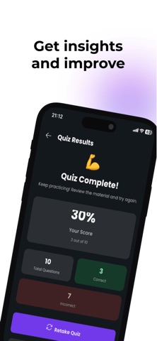 Clevernote: Flashcards & Quiz Screenshot 5 of 5