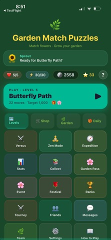 Garden Match Puzzles Screenshot 2 of 2