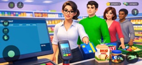 Supermarket Shop Life Sim 2025 screenshot