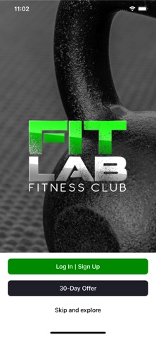 FITLAB Fitness Club app screenshot