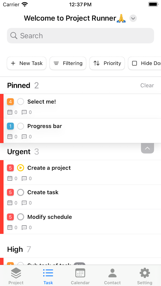 #3. Project Runner (iOS) 由: Wonyoung Jang