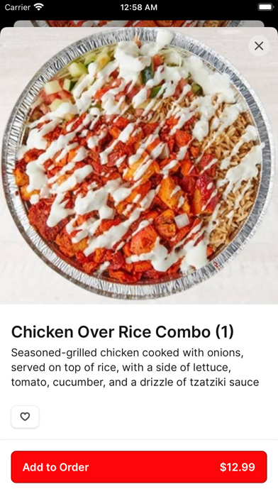 New York Chicken and Grill iPhone screenshot 4 - Food & Drink app