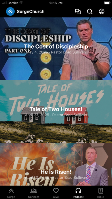 Surge Church Mobile Screenshot