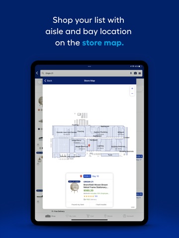 Lowe's Home Improvement iPad screenshot
