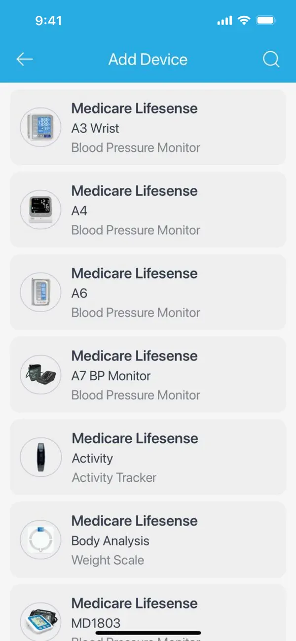 Screenshot #2 pour Medicare lifesense +