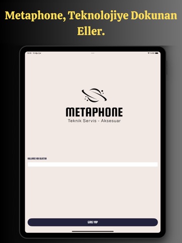 Metaphone iPad screenshot
