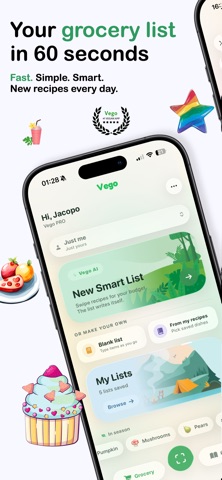 Vego: Vegan Meal Planner screenshot 2