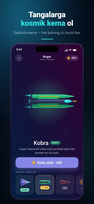 Karra jadval: kosmik o'yin screenshot 4