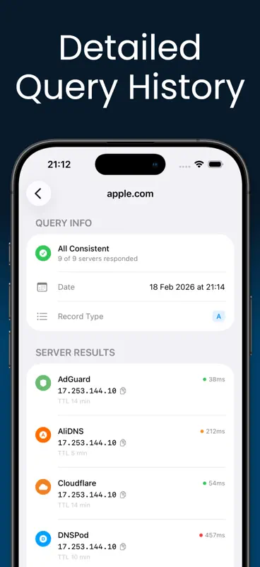 DNS Checker Pro - Global Tool screenshot 2 of 3