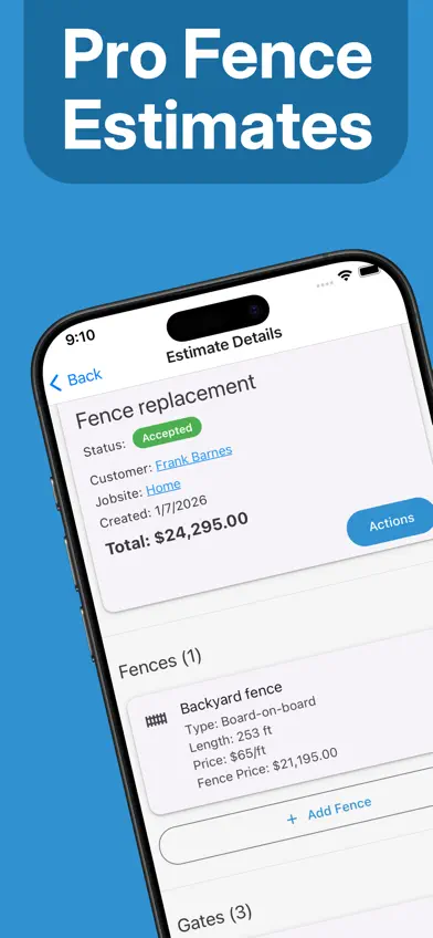 Fence Pro screenshot 1