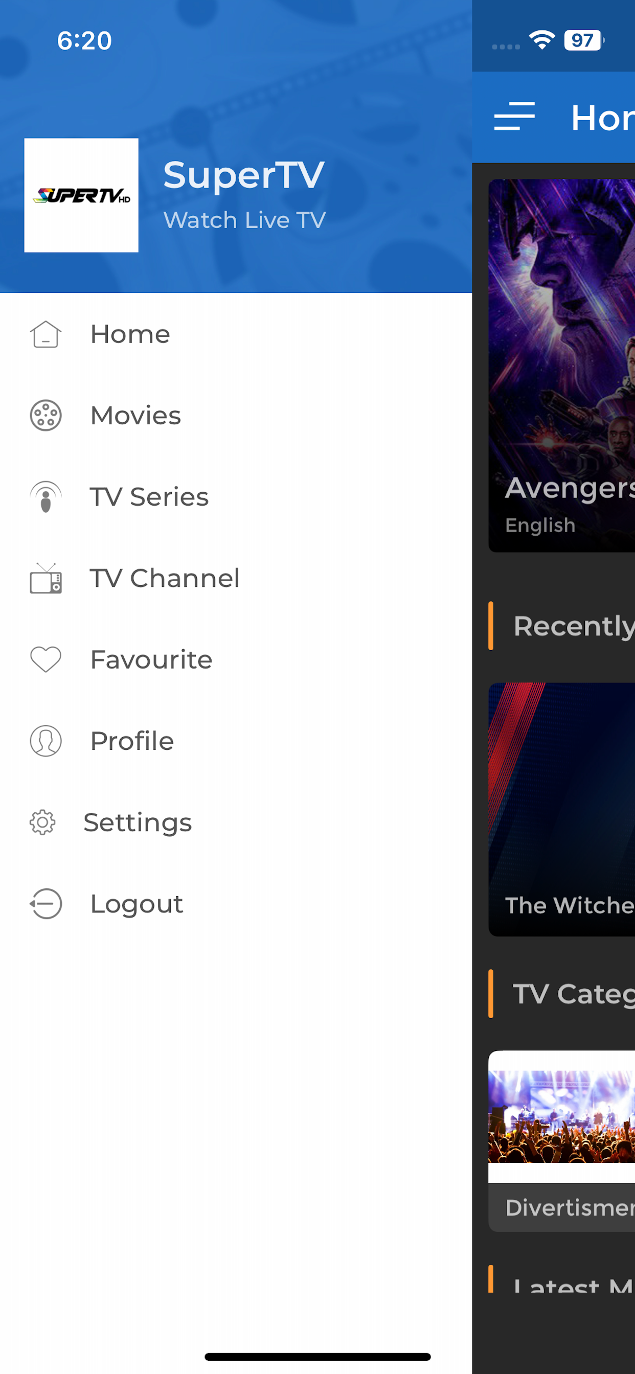 SuperTV App screenshot 3