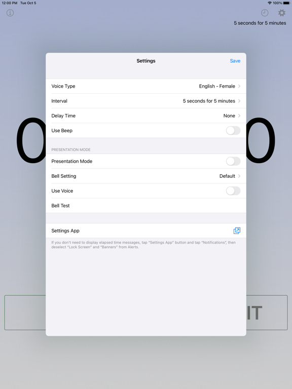 Screenshot #5 pour Voice Over Stopwatch