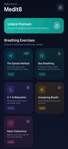 Medit8: Breathwork screenshot
