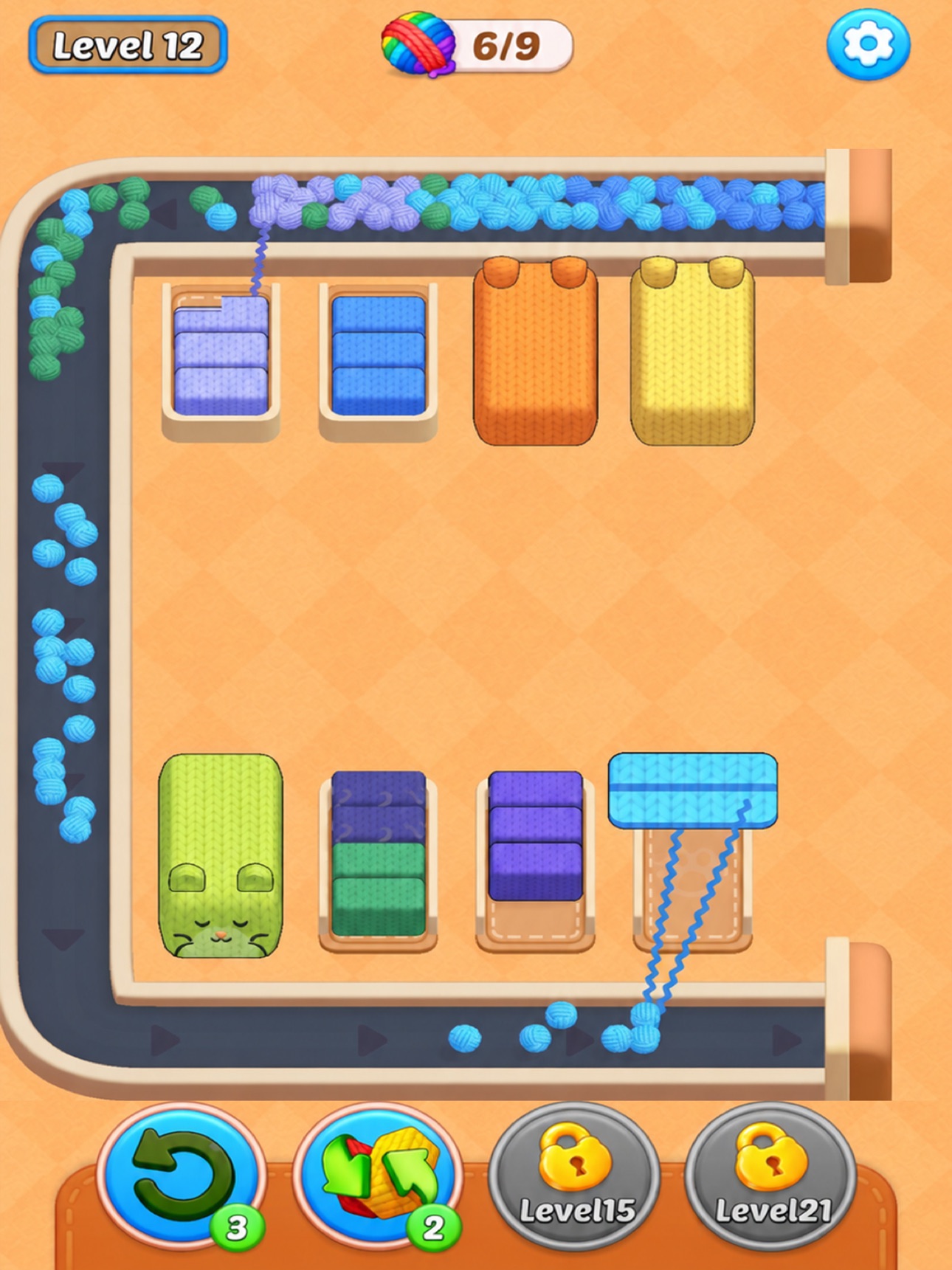 Screenshot 7 of Wool Escape Loop