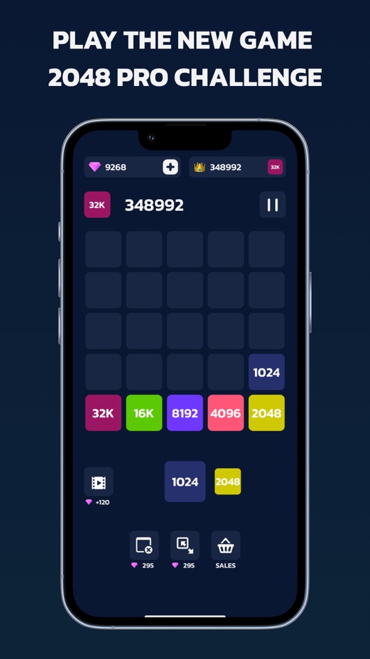 #1. 2048 Pro: Number Puzzle (iOS) 由: Playsquare